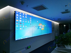 南京科技大學(xué)實驗室8臺49寸3.5mm高清DID拼接顯示屏